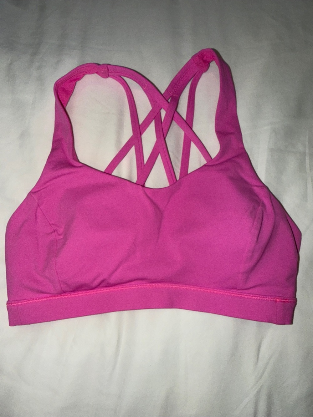 Lululemon Women’s Pink Strappy Sports Bra